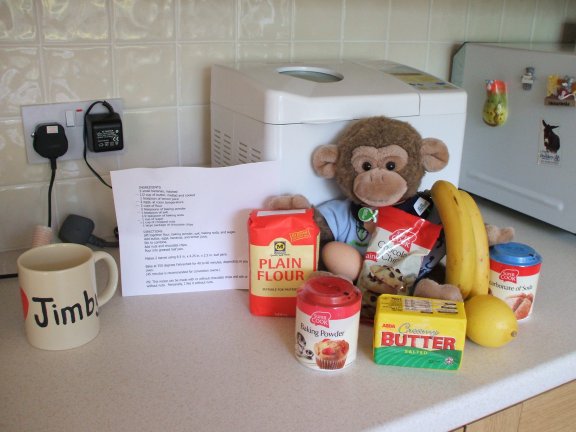 Jimby makes sure he has everything ready
