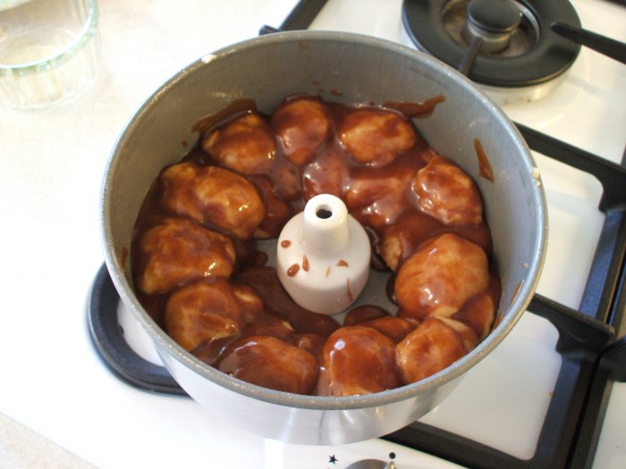 Looks good enough to eat already and it's not cooked yet J.J.
