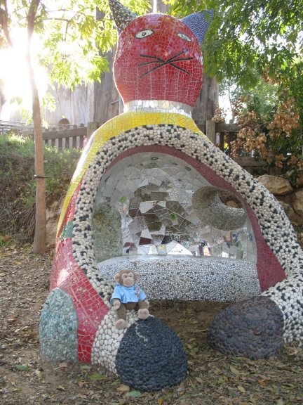 The Cat Sculpture. Normally I hate KATS but this one was OK