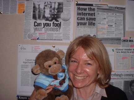 Jimby and Jill at CancerBacup