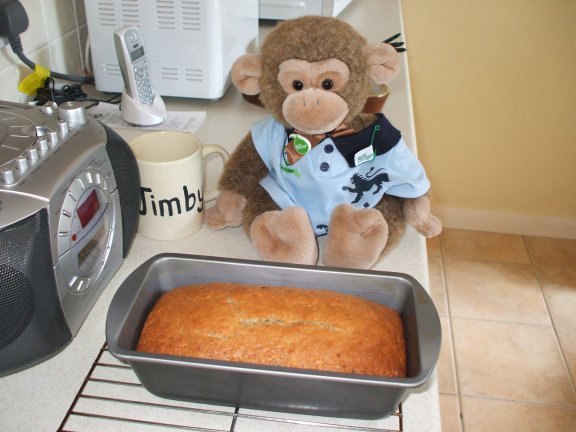 Jimby watches it cool down