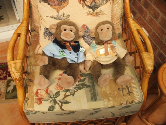 Jimby and J J have a rest