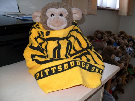 Jimby looking sad as The Steelers Lost