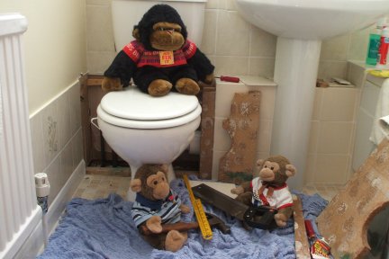 As usual with a big project Grumpy has to make a work list and make sure we work safely, or so he says.