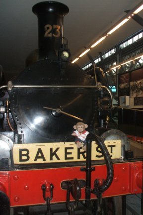 Then back in time again with a steam one