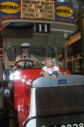 Another old bus and a driver who liked me