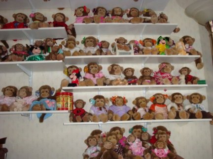 I try to dress all of them, but do have to get a couple new outfits for the smaller ones and I do have extra outfits for the regular sized Jimbys. 